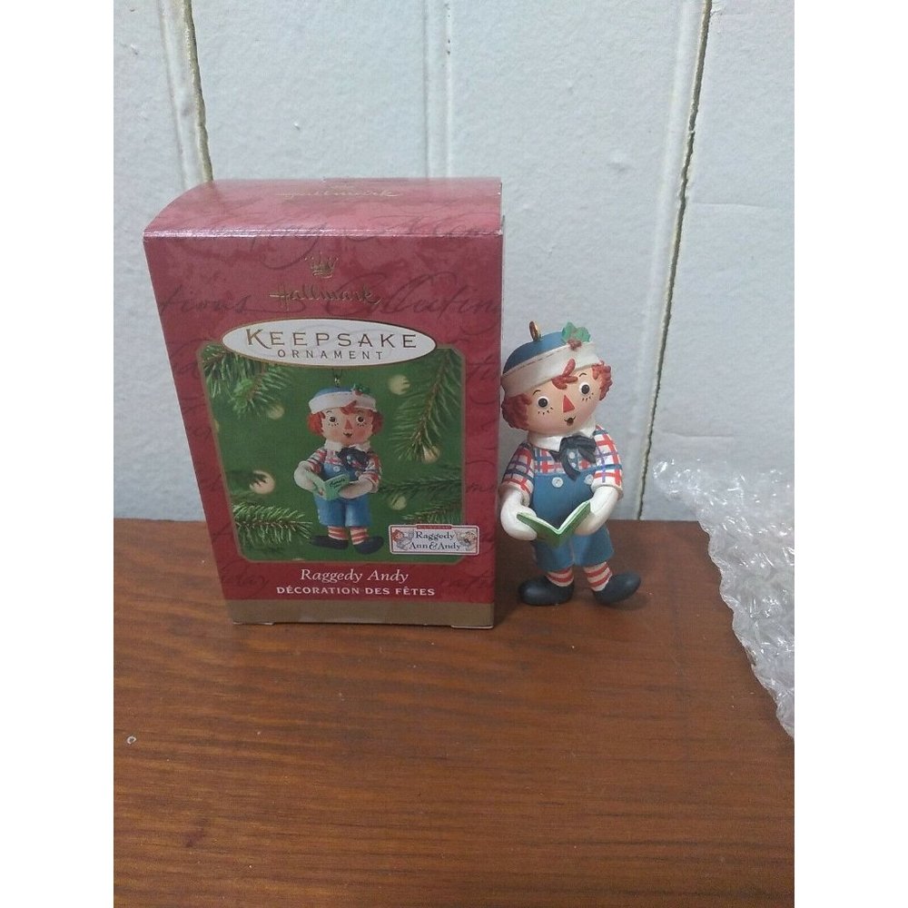 Vintage Hallmark Keepsake Ornament Raggedy Andy 2001